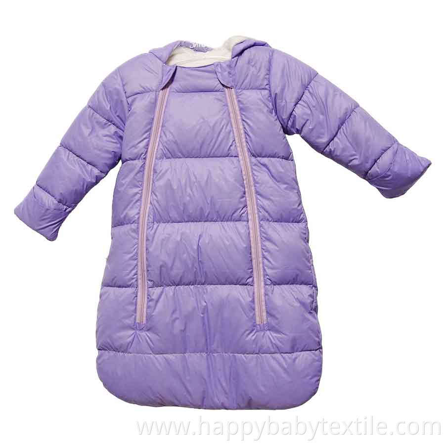 baby down sleeping bag